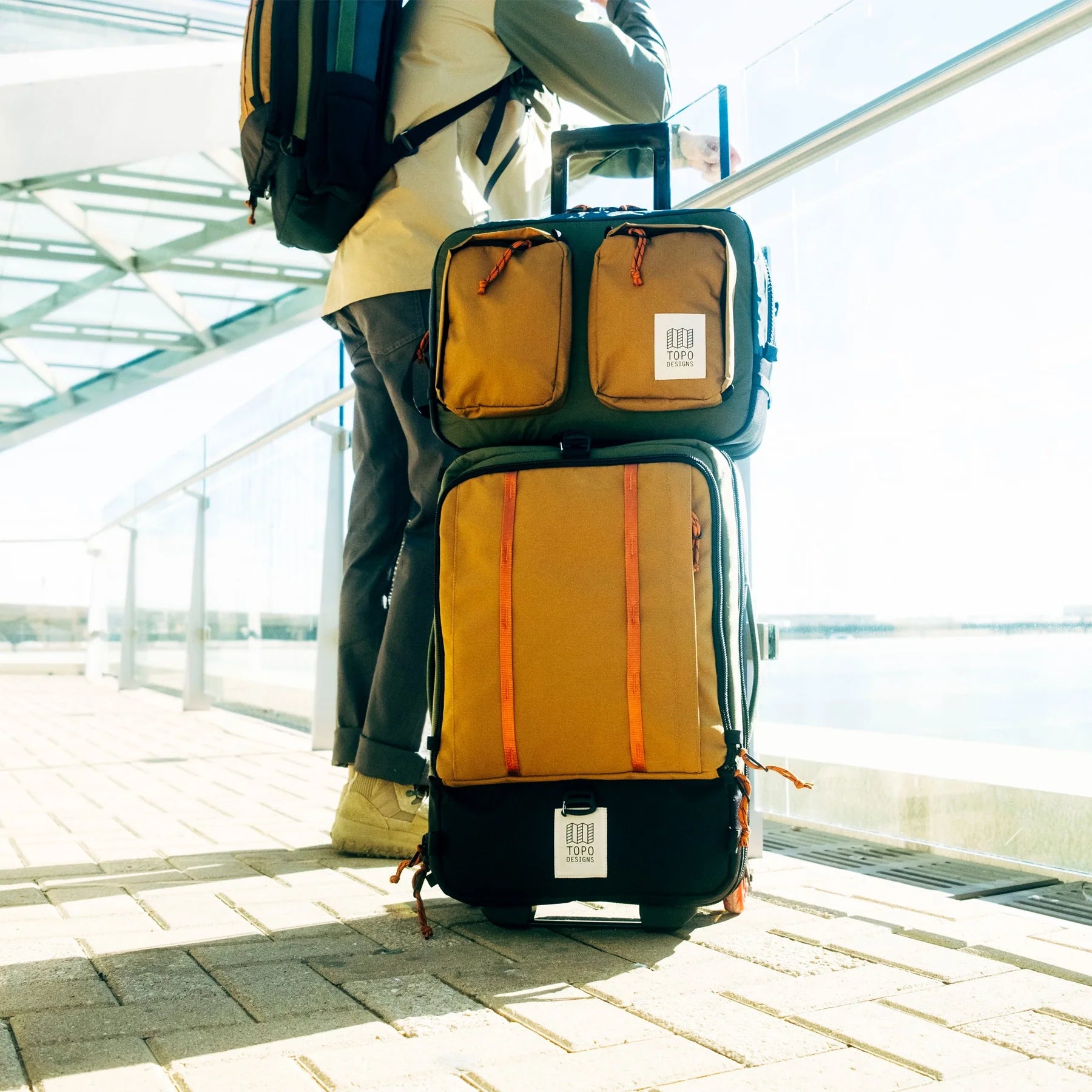 Topo Designs Global Travel Bag Roller 40L ( Carry on ) - backpack