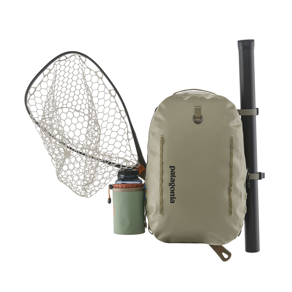 patagonia ikat fish backpack Guidewater 0585 Assorted prints:Lilac back structure and lightweight Berkley Buzz Ramsey Air