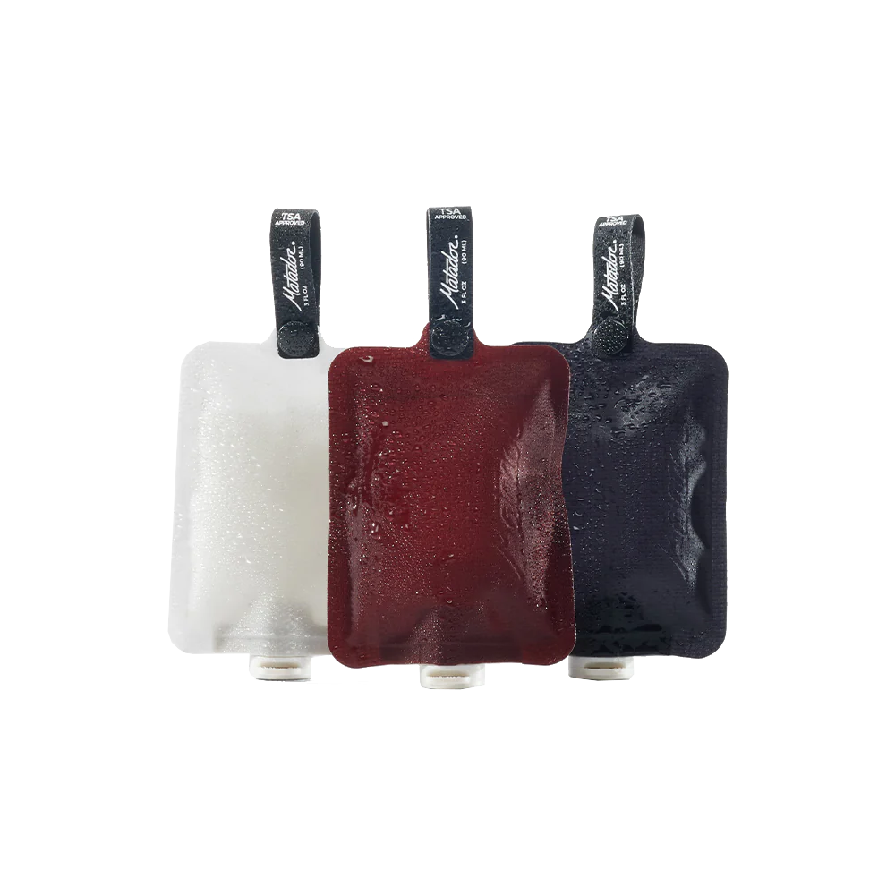 Matador FlatPak™ 90 ml Toiletry Bottle Pack X3